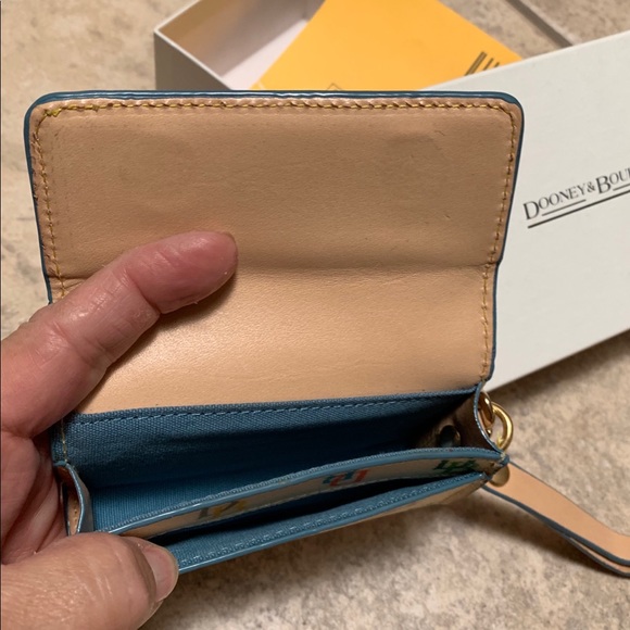 Dooney & Bourke Multicolor Logo Clutch - Picture 3 of 9